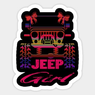 Jeep Girls Sticker